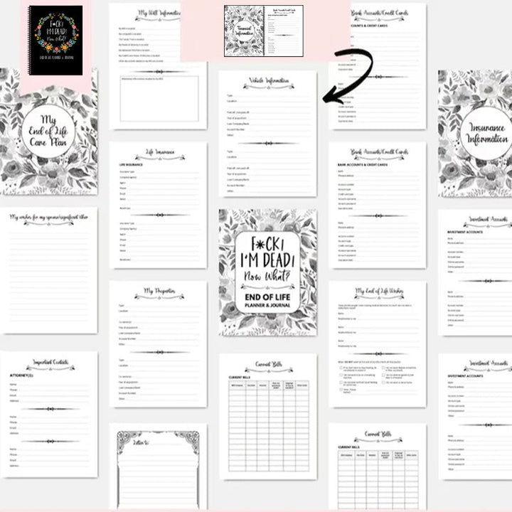 Kalsten | Damned I Am Dead, Life's End Planner