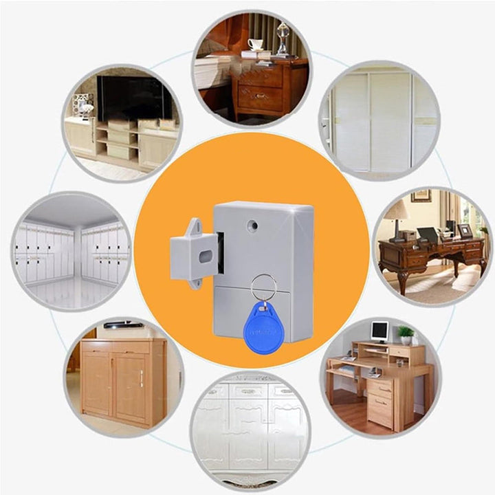 Electronic Cabinet Lock DIY for Wooden Drawer Cabinet | Kalsten