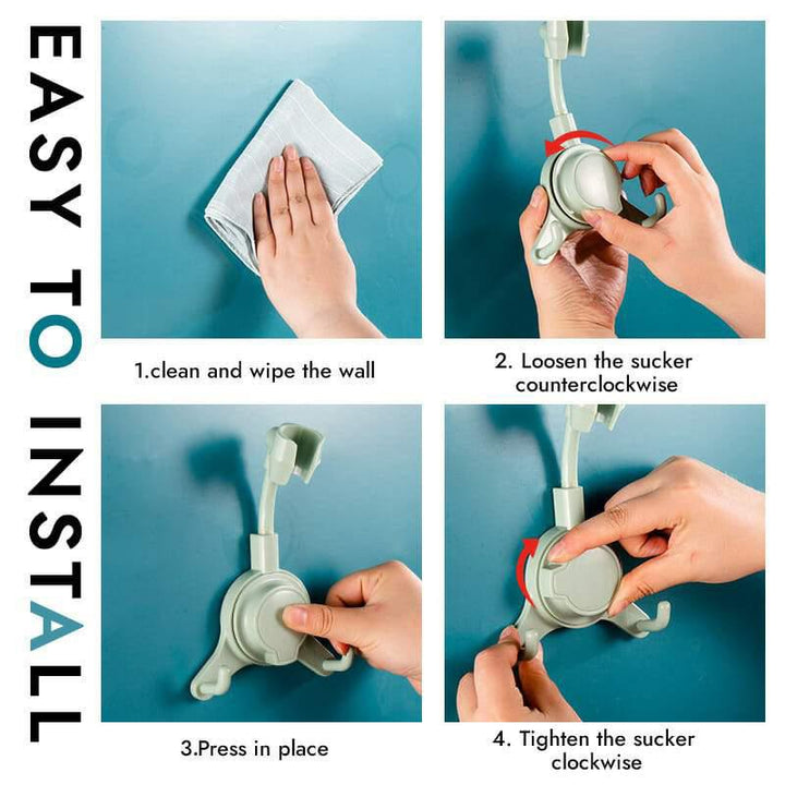 Kalsten | Shower shelf with hooks