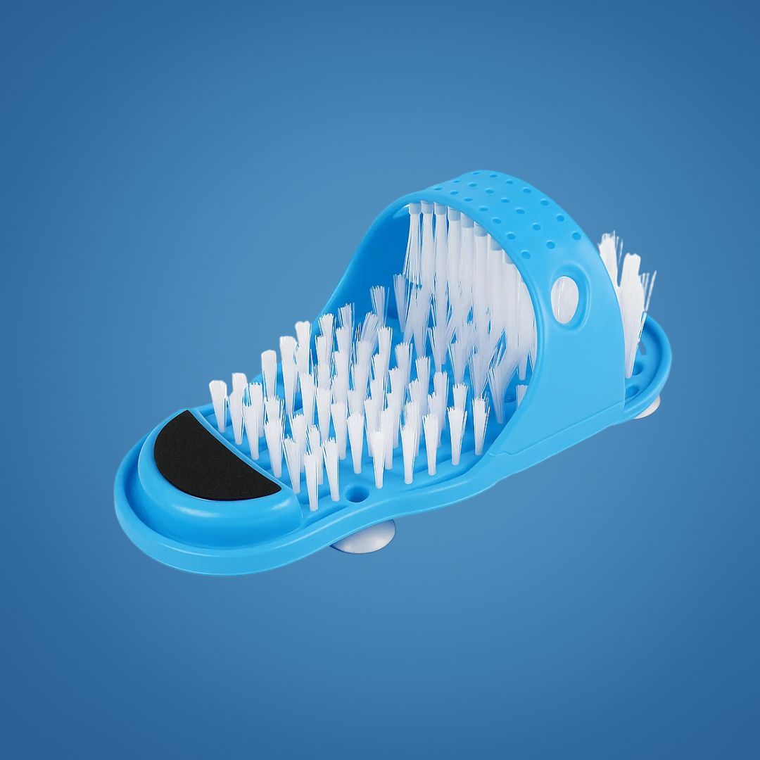 No-Bend Deep Clean Foot Massage – Suction-Cup Anti-Slip Design – Relieves Aches & Softens Skin Kalsten