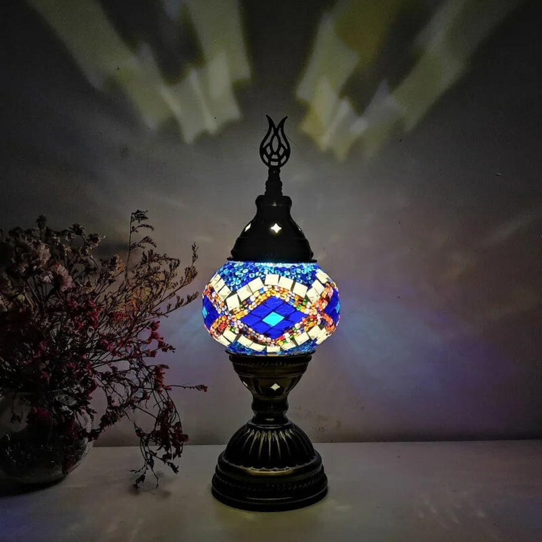 Mosaic Colorful Pattern Table Lamp Kalsten