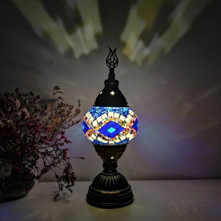 Mosaic Colorful Pattern Table Lamp Kalsten