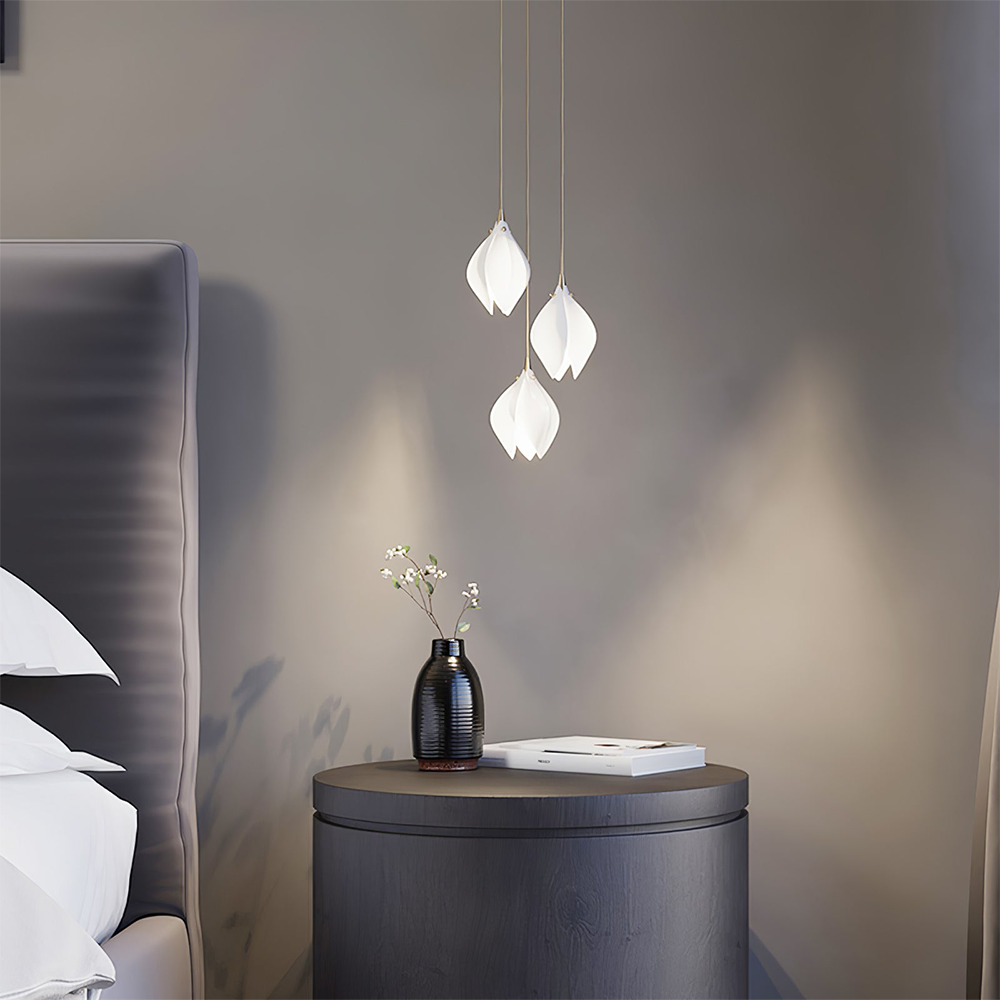 Creative Multi-heads Stylised Bloom Buds Pendant Lamp | Kalsten