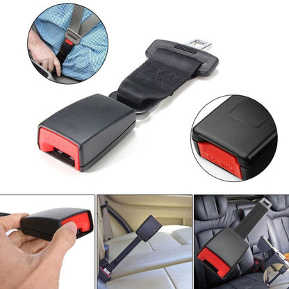 Strong, safe and comfortable seat belt extender
