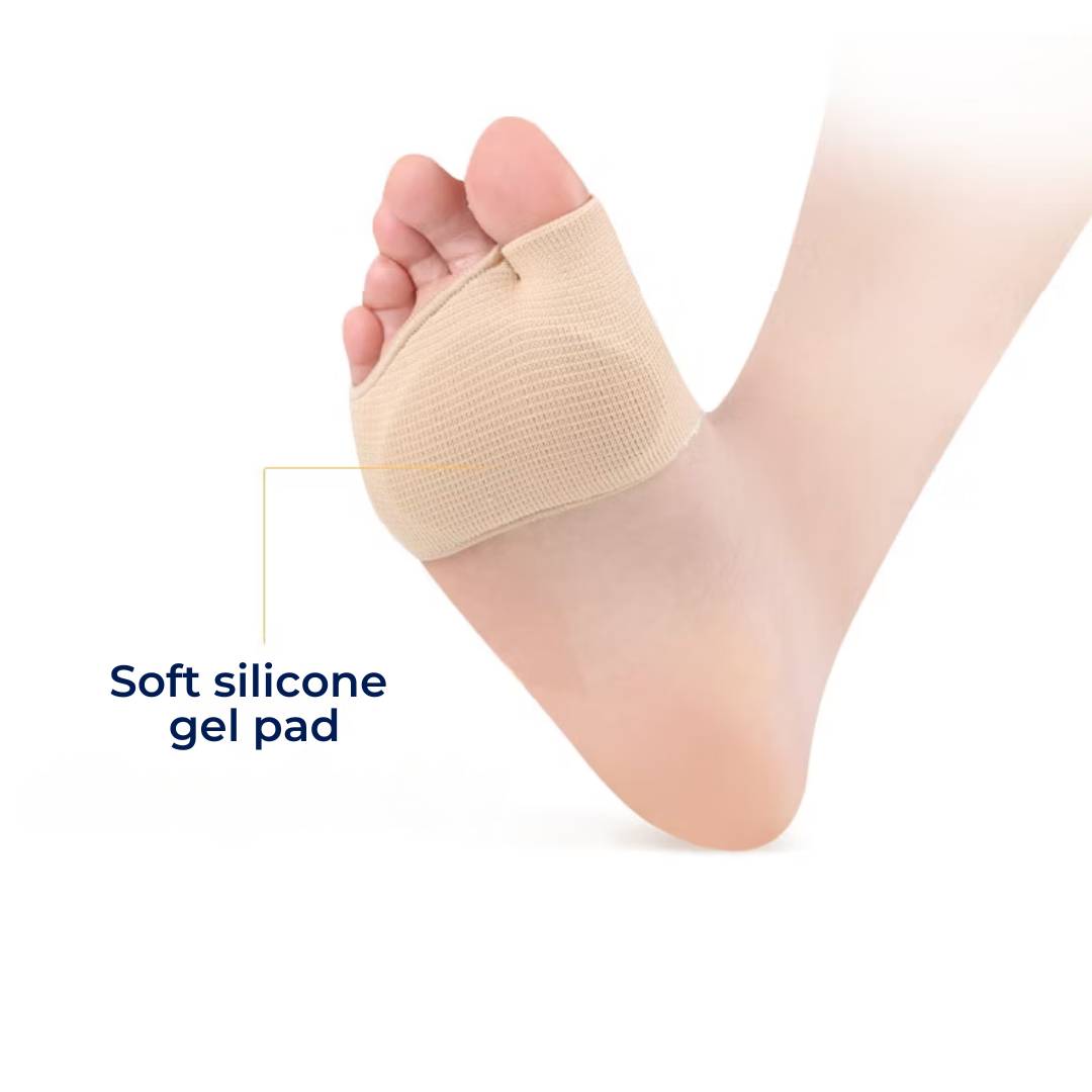 CushionFlex Forefoot Protection Pads | Shock-Absorbing Foot Cushion for Daily Comfort & Pain Relief | Kalsten