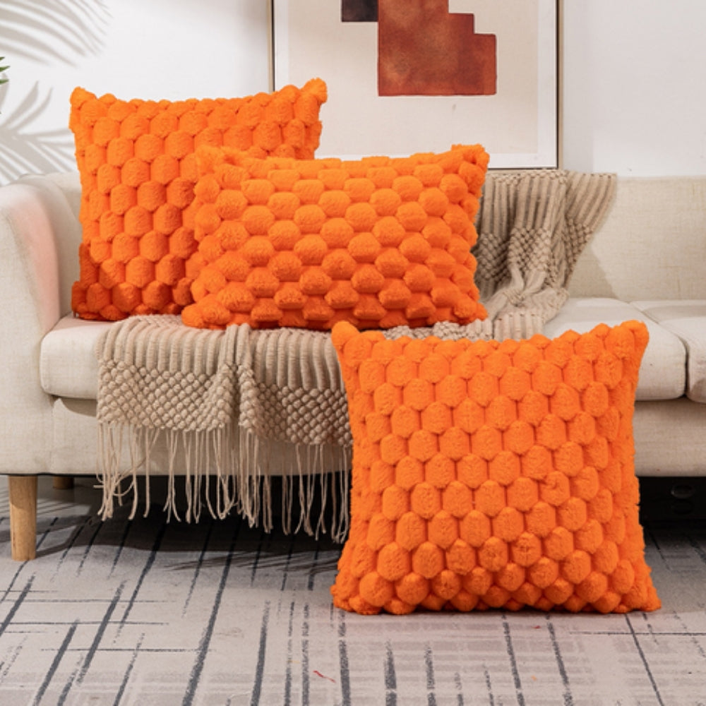 VelvetSoft Plush Pillowcase for Sofa or Bed