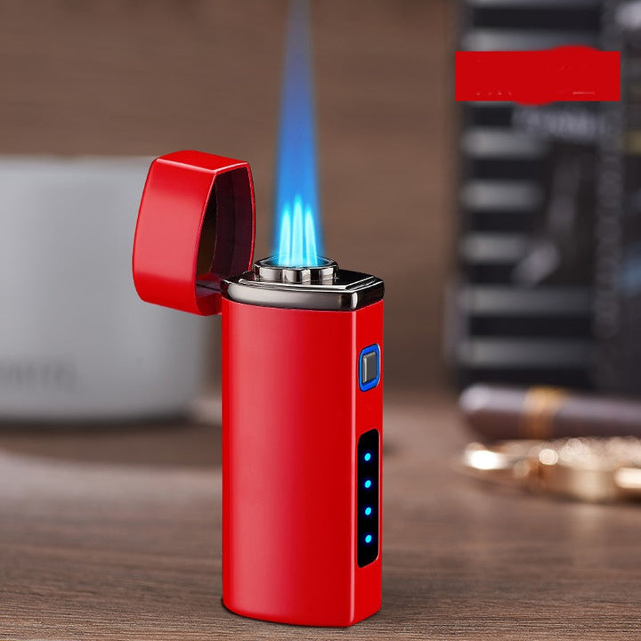 Triple Flame Windproof USB Charging Jet Lighter | Kalsten