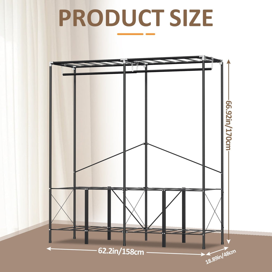 Foldable wardrobe bedroom cabinet | Kalsten