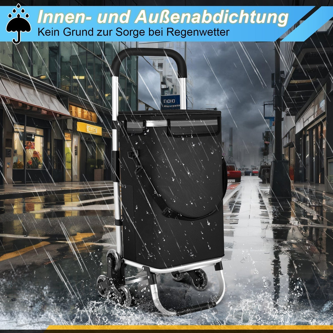 Shopping trolley shopping roller foldable 40L | Kalsten