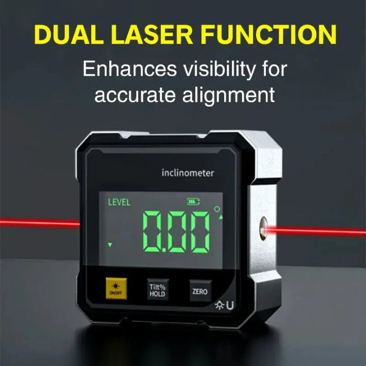 Precision Angle Meter AnglePro – Magnetic Digital Laser Level | Kalsten