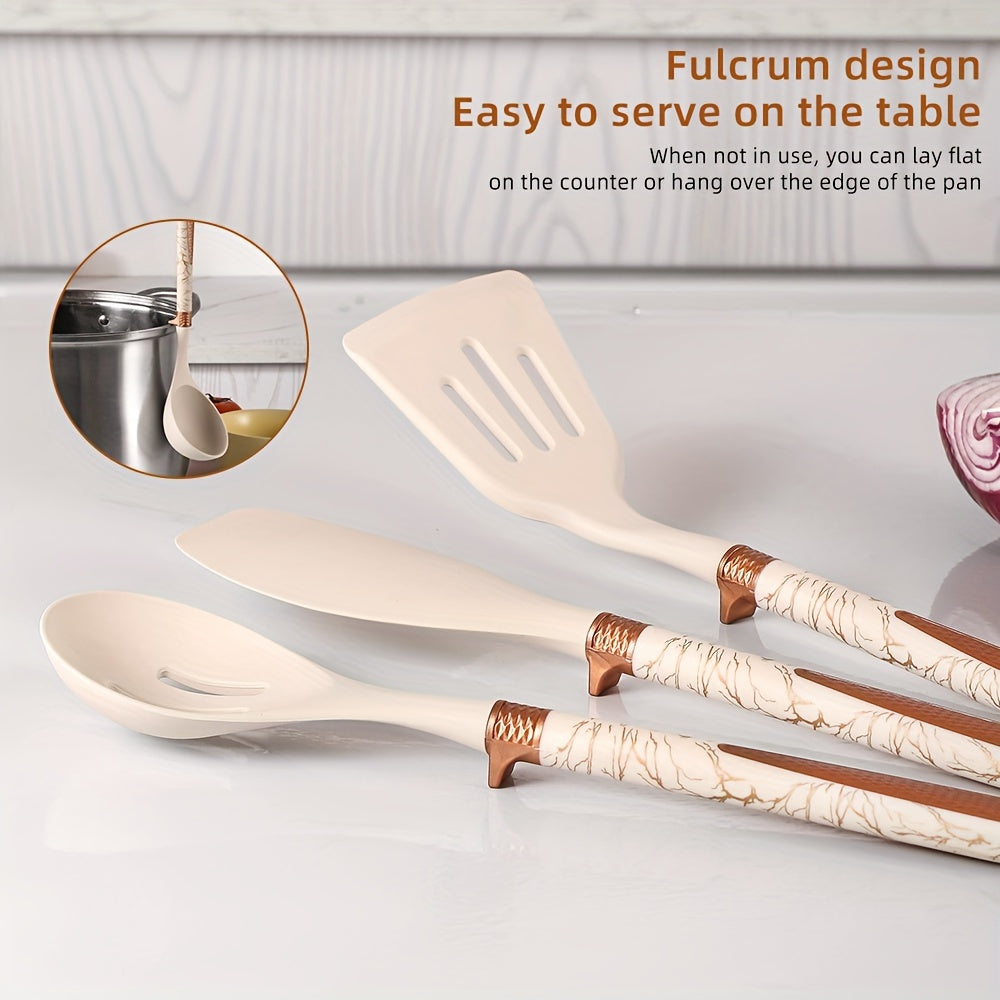 Premium Cooking - Cooking pleasure with the Elegant Silicone Kitchen Utensil Set Kalsten