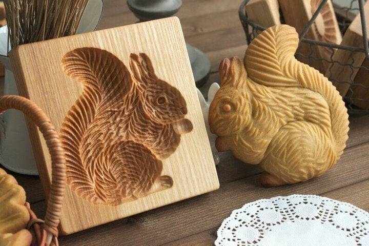 Kalsten | Wooden Cookie Mold Set | Engraved Pastry Stamps | Gingerbread & Biscuit Press