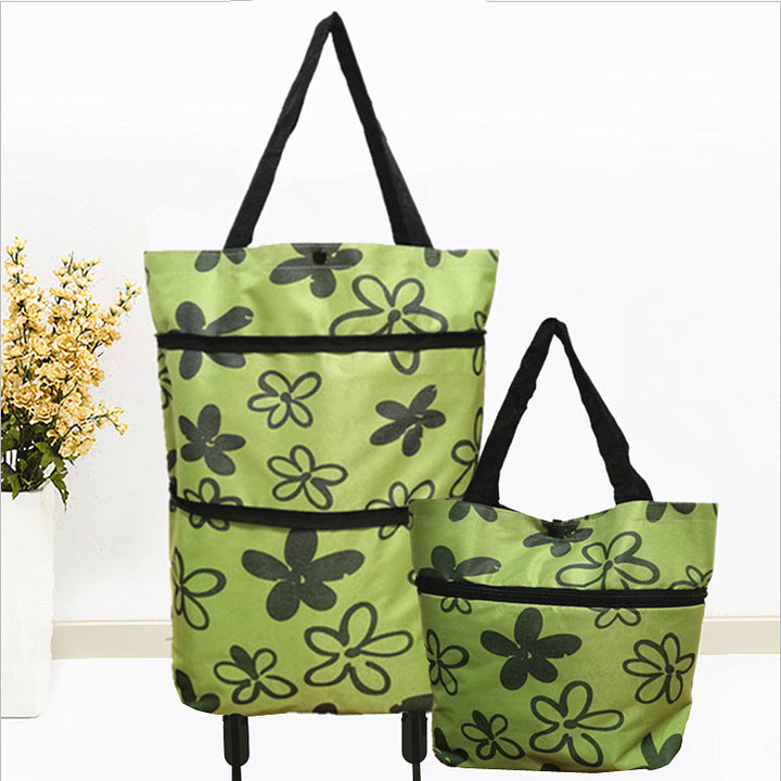 Foldable Shopping Bag with Wheels | Kalsten