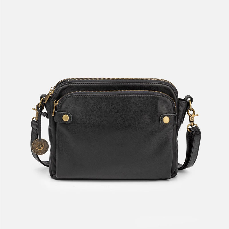 Women's shoulder bag made of three-layer leather | Kalsten