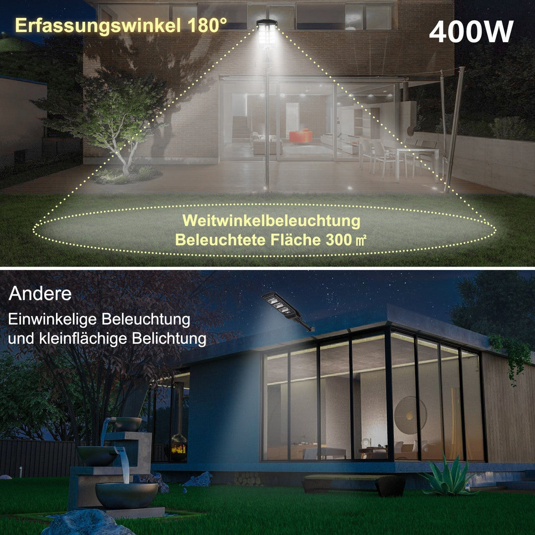 Solar lamp streetlight with motion sensor 300W/400W | Kalsten