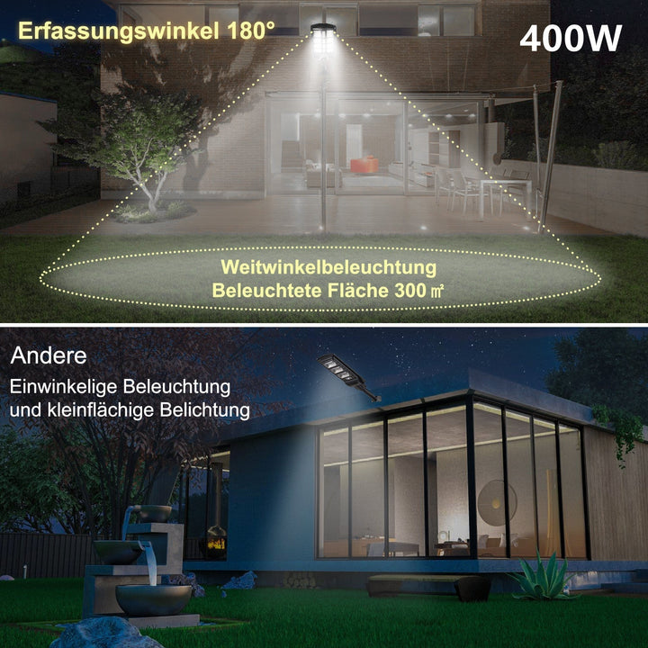 Solar lamp streetlight with motion sensor 300W/400W | Kalsten