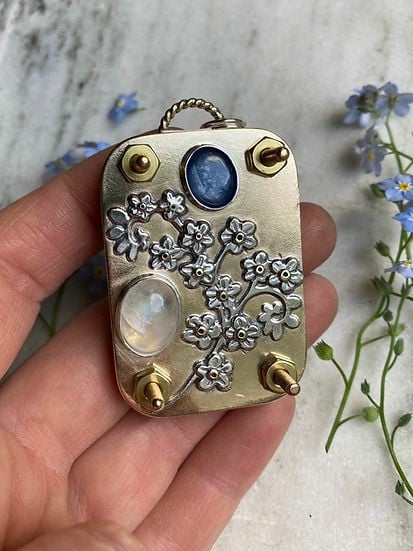 Kalsten | Mini Flower Press | Compact Botanical Keepsake Maker | Portable Craft Tool