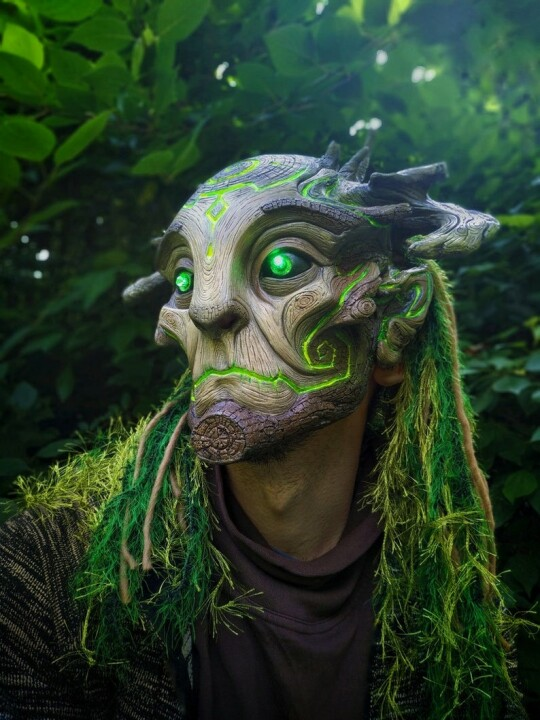 Kalsten | Green Man Forest Spirit Mask Costume Accessories Masks