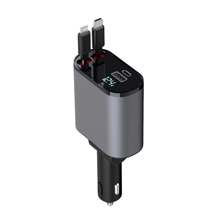 4 in 1 Quick Car Mobile Charger | Kalsten