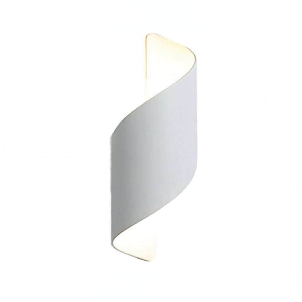 Spiral LED Wall Sconce – Waterproof Aluminum Two-Way Light 10W (Indoor/Outdoor) | Kalsten
