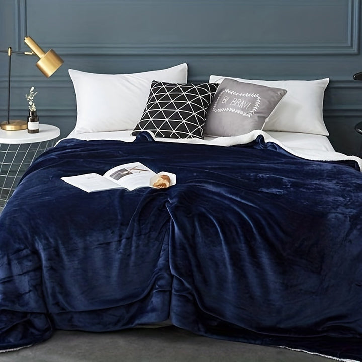 Chic Sherpa Fleece Blanket for Optimal Comfort Kalsten