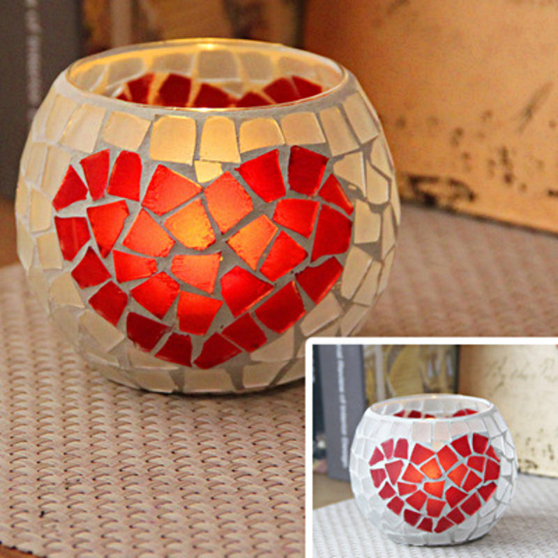 Kalsten | European Retro Glass Mosaic Tealight Holder