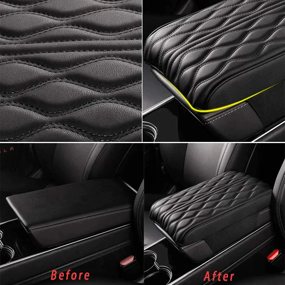 Kalsten | Armrest cushion in leather (Universal style)