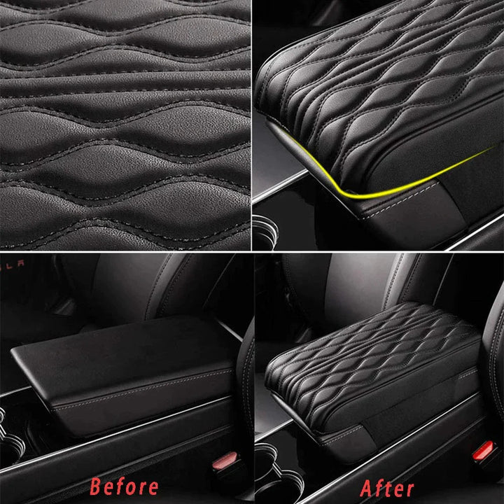 Kalsten | Armrest cushion in leather (Universal style)