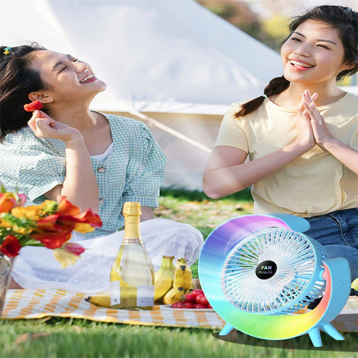USB-Charging Night Light Mini Fan | Kalsten