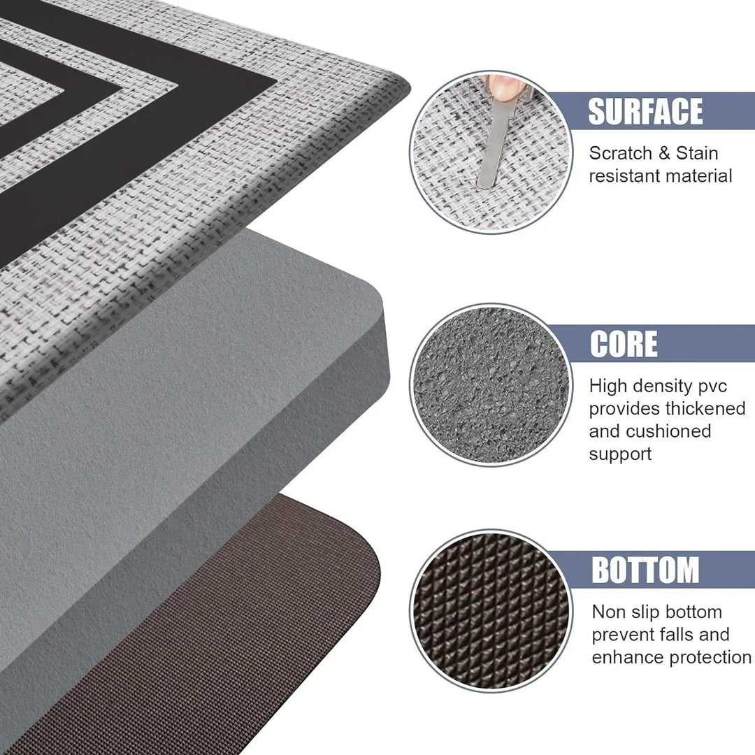Kalsten | Non-slip Rug SoftGrip – Absorbent Washable Carpet for Every Room