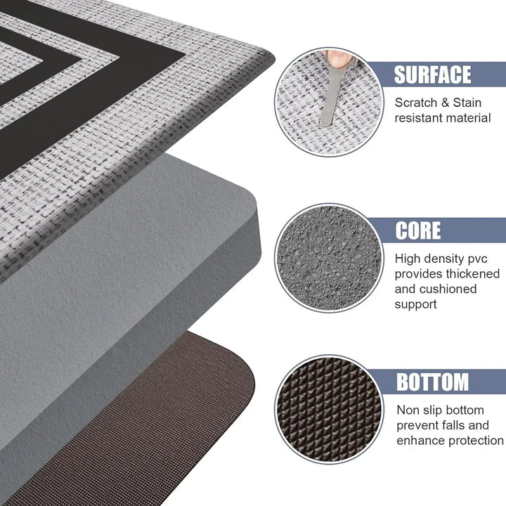 Kalsten | Non-slip Rug SoftGrip – Absorbent Washable Carpet for Every Room