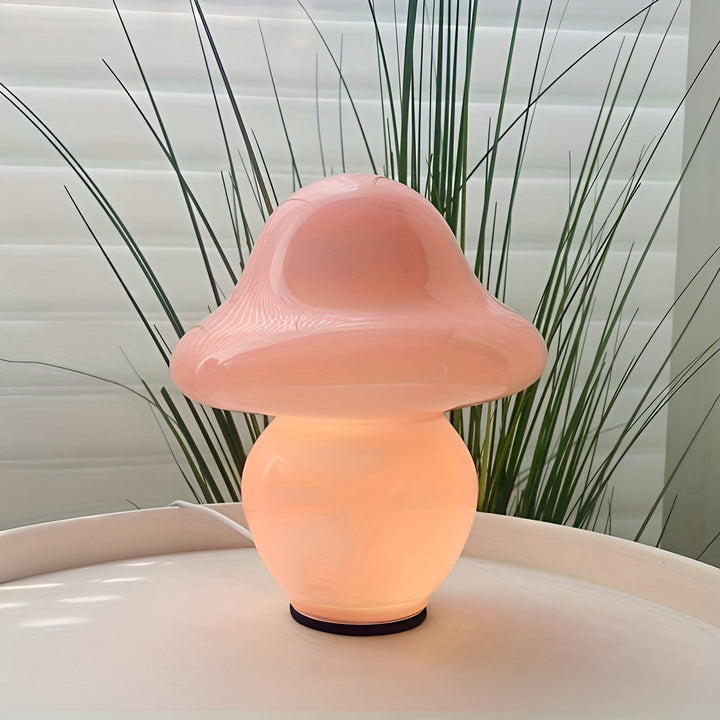 MushroomDream Lamp – Enchanting Glass Lighting with Mushroom Pattern Kalsten