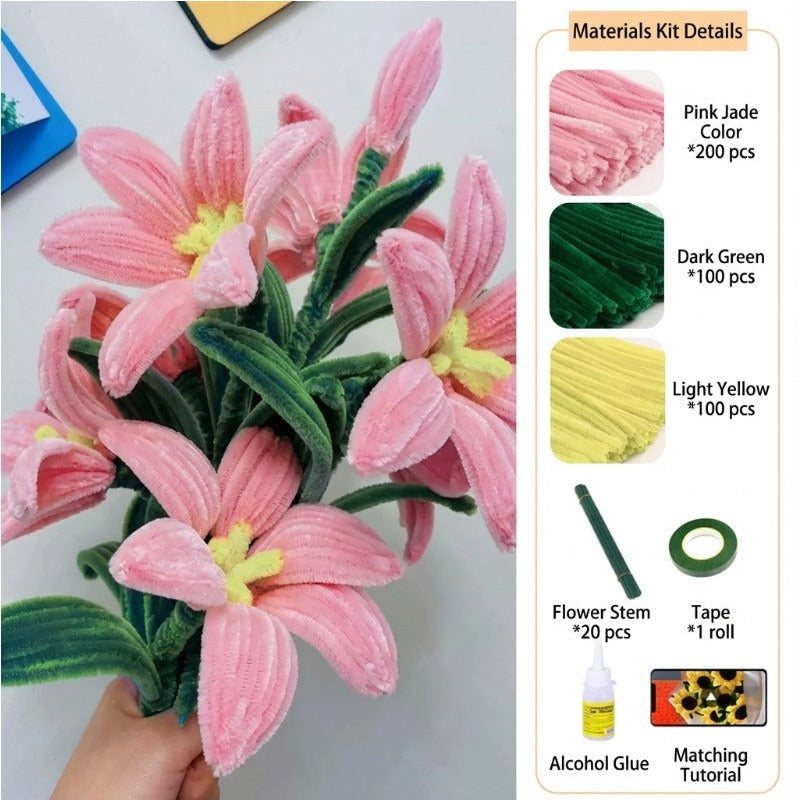 Kalsten | DIY Chenille Flower Kit