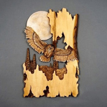 Frendorf | Animal Carving Craft Wall Decoration