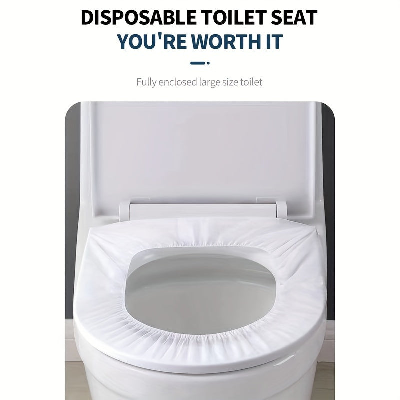 Disposable toilet seat cover with elastic 50/100 pcs | Kalsten