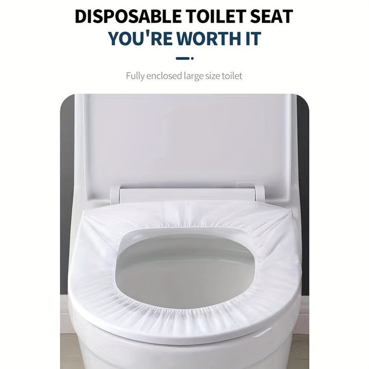 Disposable toilet seat cover with elastic 50/100 pcs | Kalsten