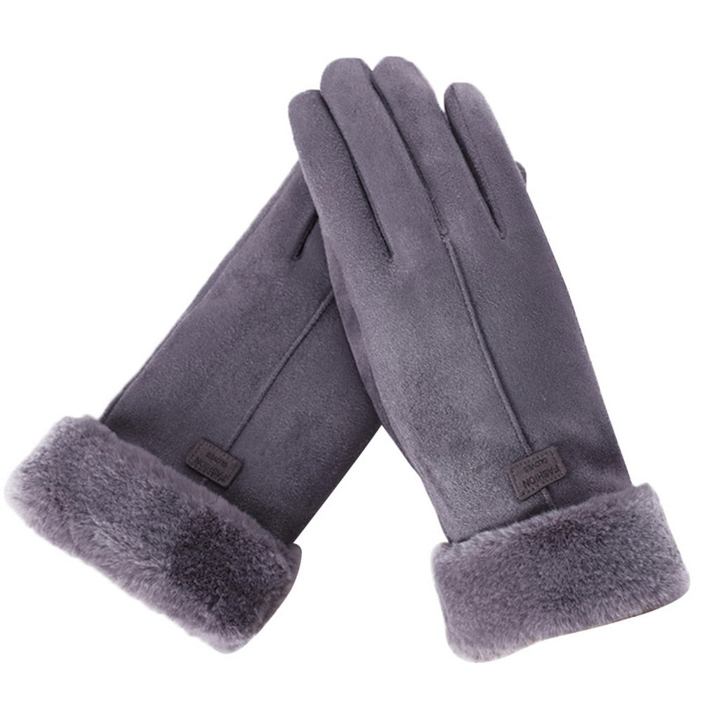 Warm Waterproof Winter Gloves with Touch-Screen Compatibility