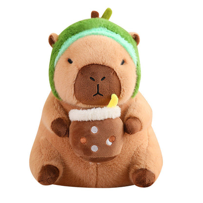 Brehn | CuddleCapy Plush Doll | Capybara & Rabbit Design | Soft Cuddly Toy in Various Styles & Sizes