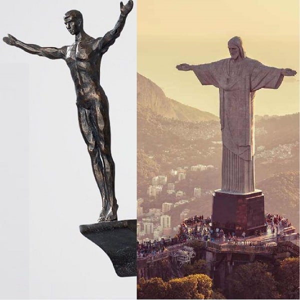 Kalsten | Wall Climbing Man Sculpture | Modern Resin Wall Art Decor | Creative Hanging Statue