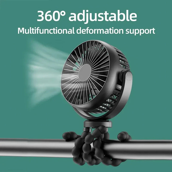 Compact Octopus Mini Fan | Kalsten