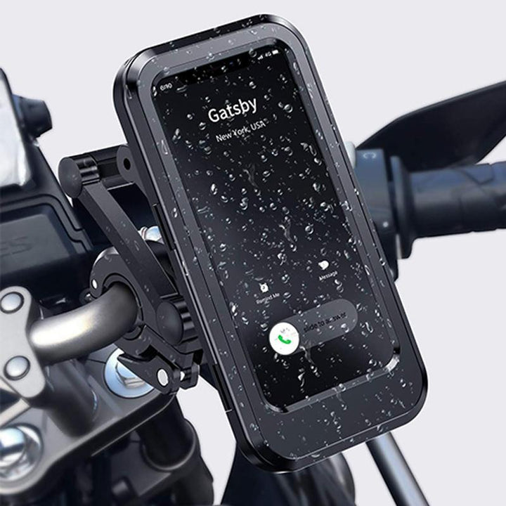 Kalsten | RideCharge Pro – Waterproof Phone Holder with USB and 15W Wireless Charging for Bicycle and E-Bike