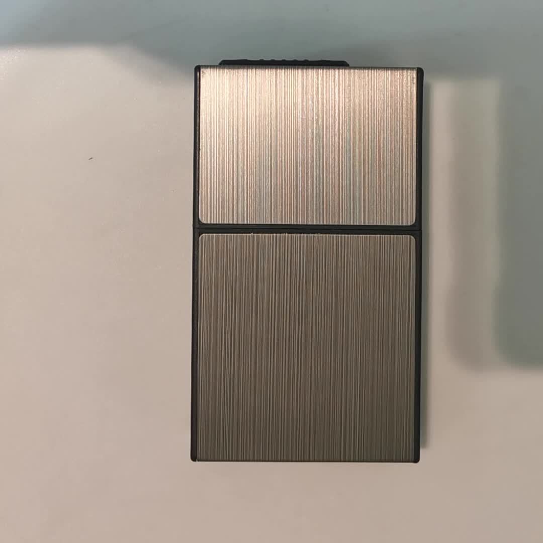 USB Rechargeable Lighter & Cigarette Case