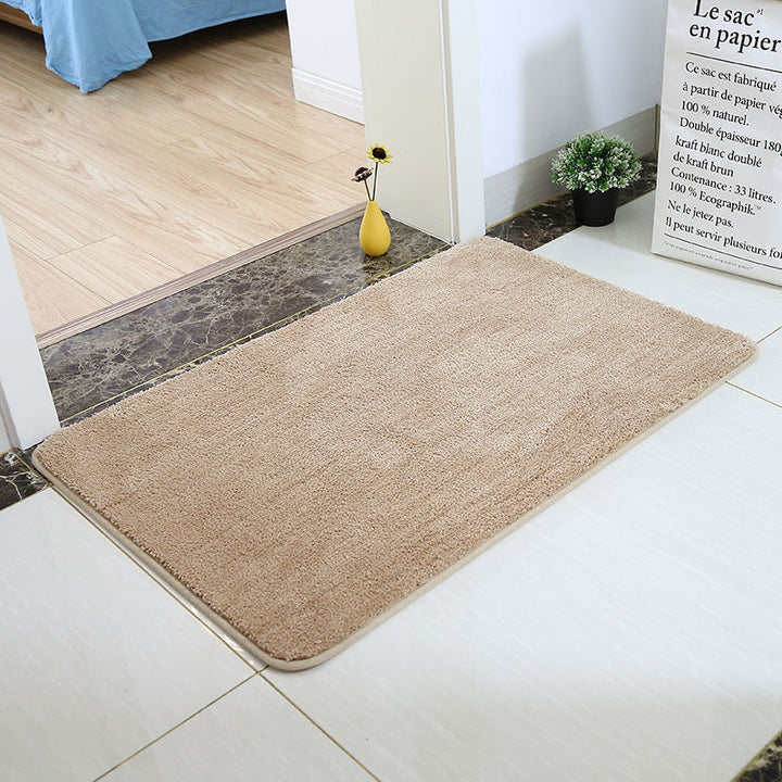Kalsten | Feblilac Solid Color Tufted Bath Mat, Multiple Sizes Bath Mat, Pure Non-Slip Bath Mat