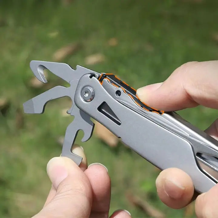 Kalsten | 9-in-1 Multitool – High-quality folding knife with high hardness