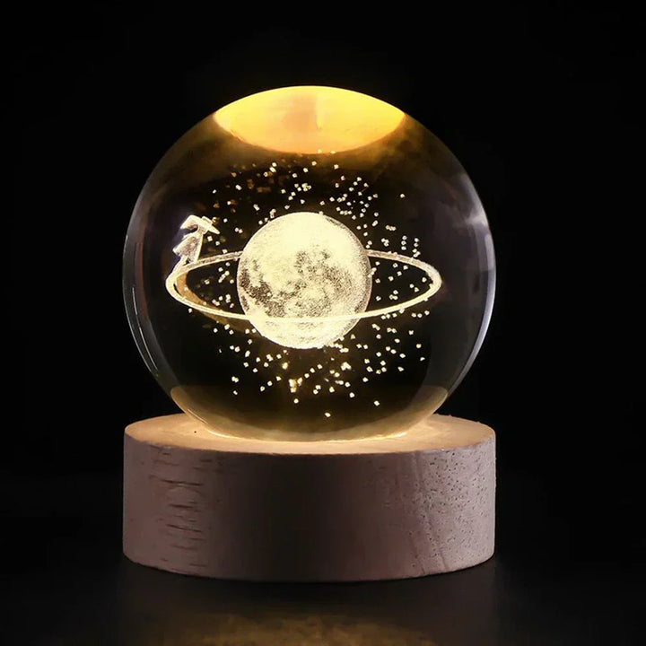 3D Crystal Ball LED Night Light Kalsten