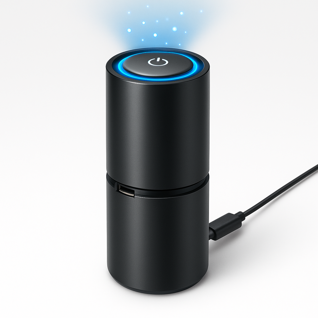 Kalsten | Air Purifier Metal Compact USB Ionizer