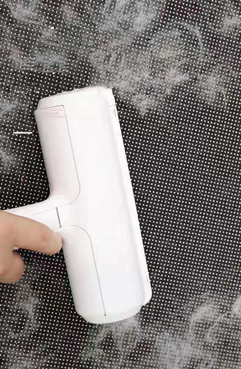 Lint roller for pet hair removal