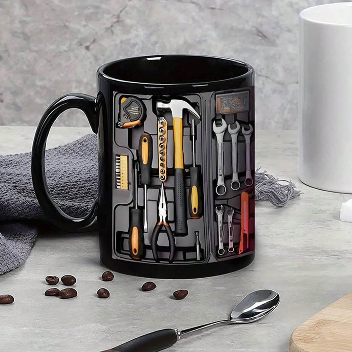 CraftMaster Precision Mug — Celebrate your maker power with every sip in robust style | Kalsten