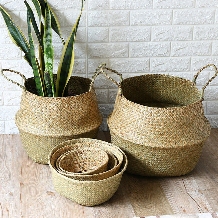 Handwoven Decorative Storage Basket Kalsten