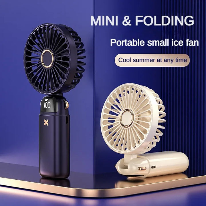 Portable USB Handheld Mini Fan with Phone Stand | Kalsten